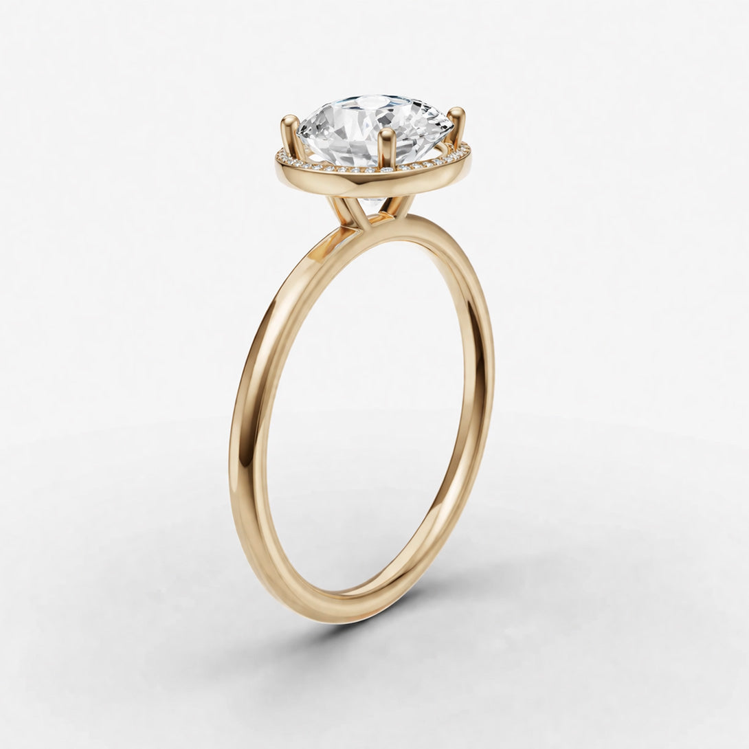 Halo Ring - Oval