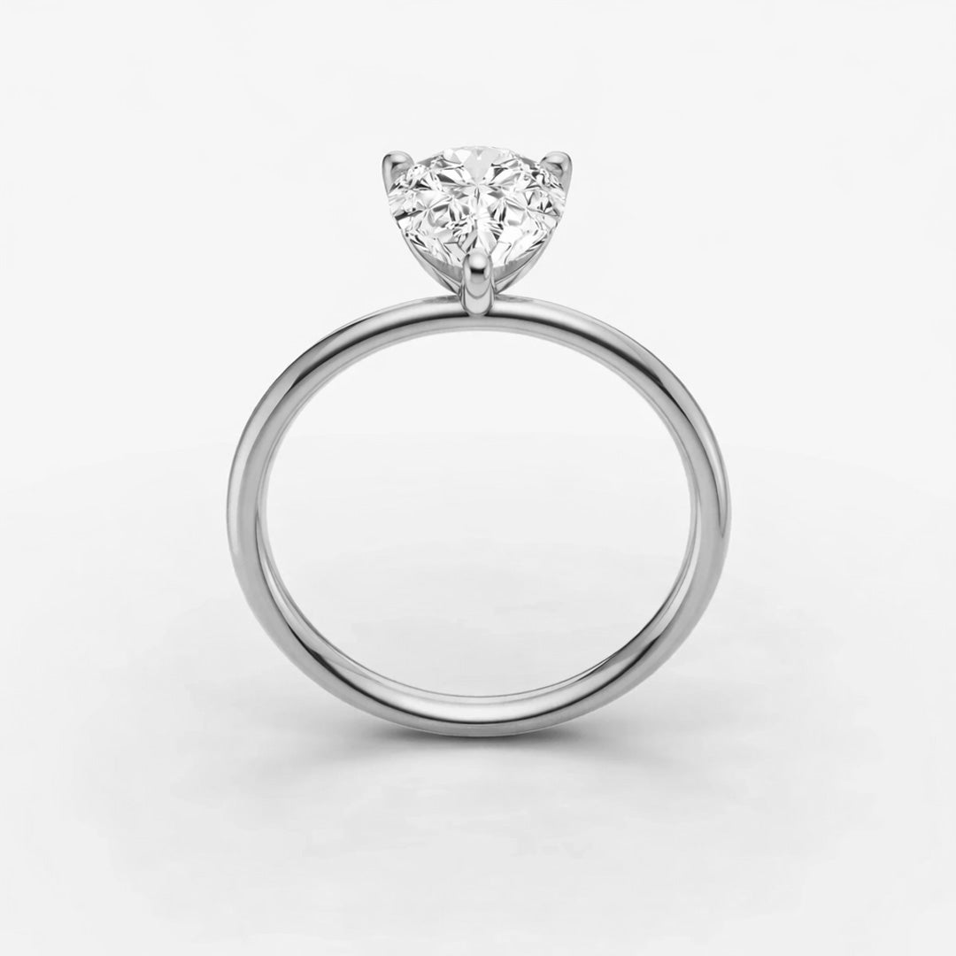 Solitaire Ring - Pear