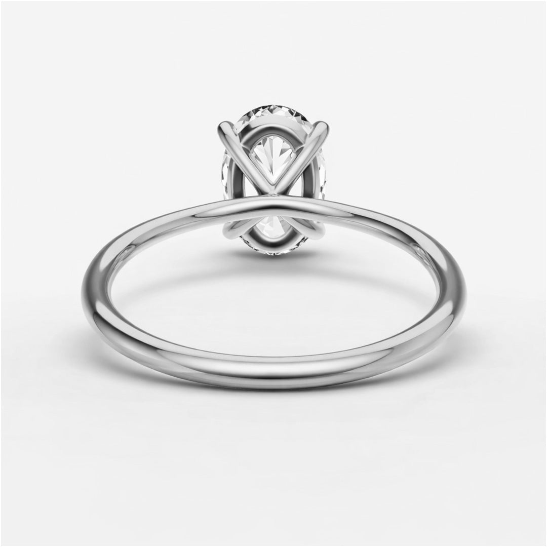 Solitaire Ring - Oval