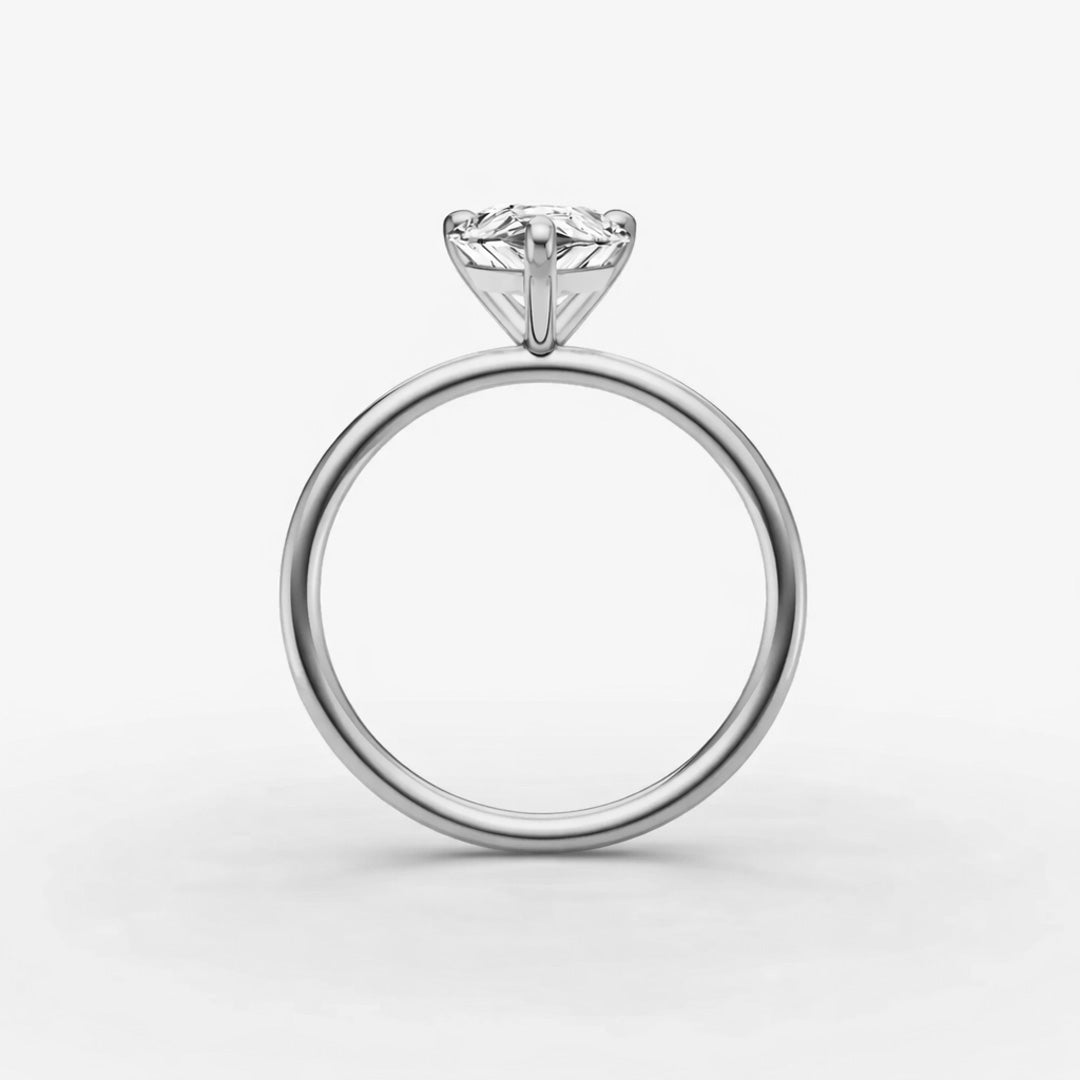 Solitaire Ring - Pear