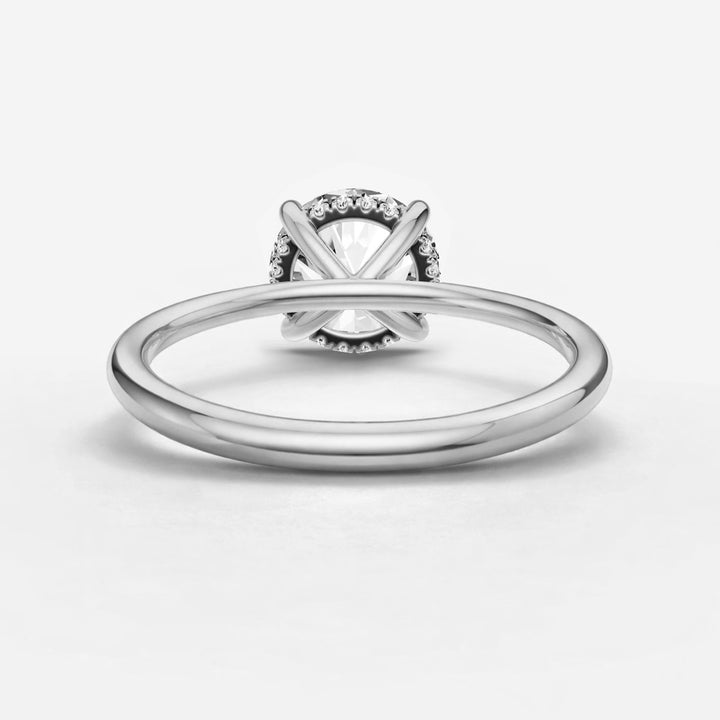 Hidden Halo Ring - Round