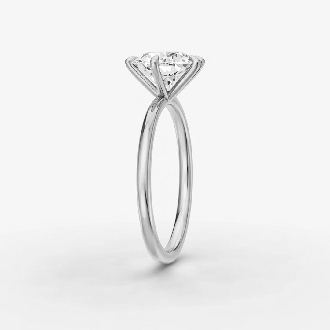 Solitaire Ring - Round