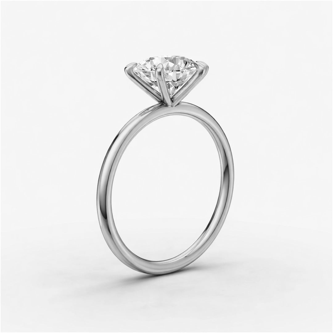 Solitaire Ring - Round