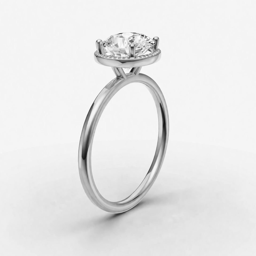 Halo Ring - Oval