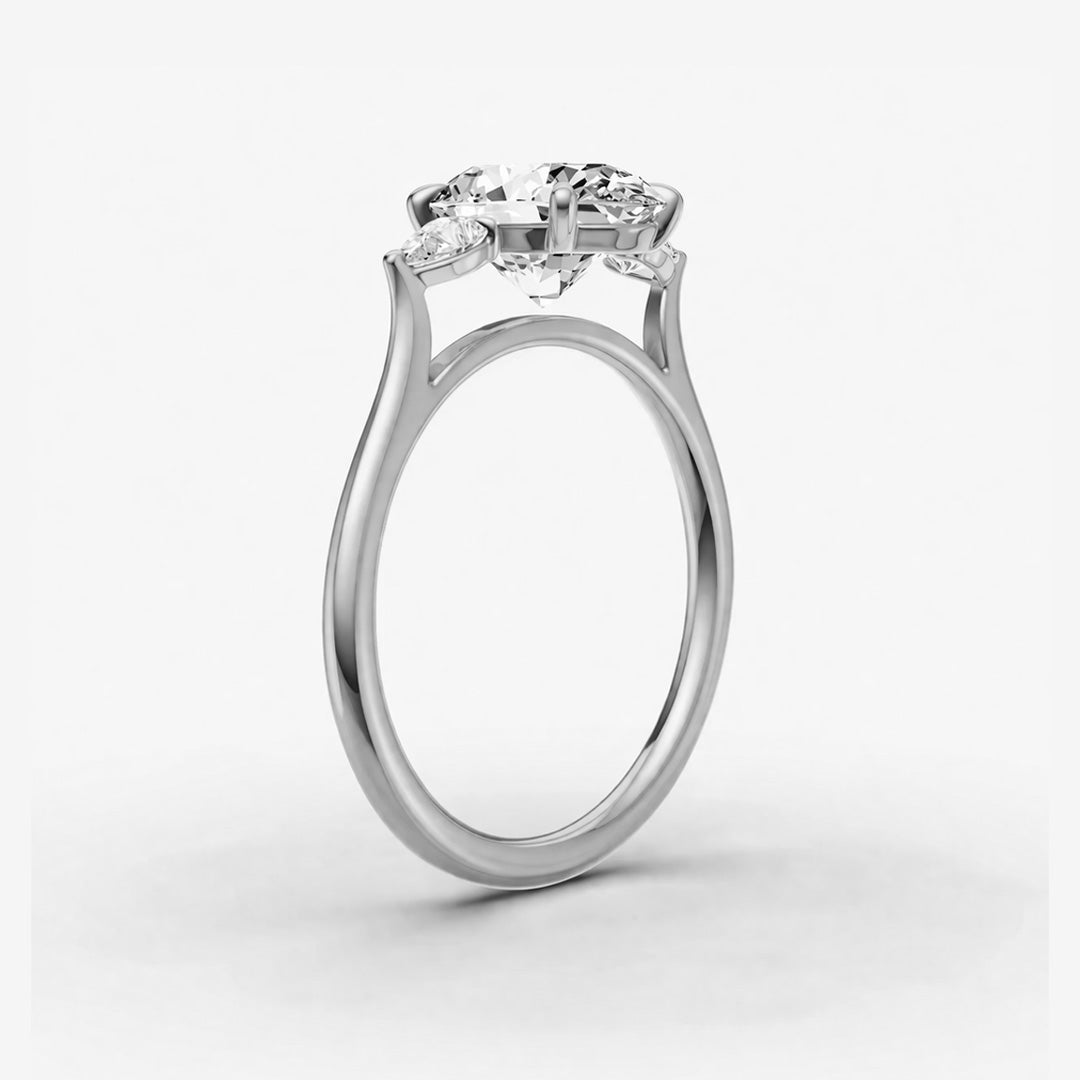 Three Stone Ring - Oval