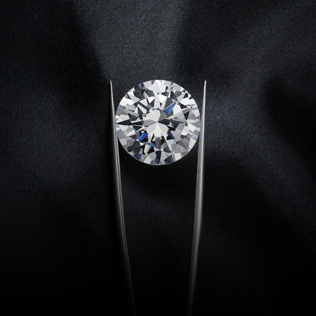 White Rounded Diamond Loose Diamond 1ct White Round – THEIAN