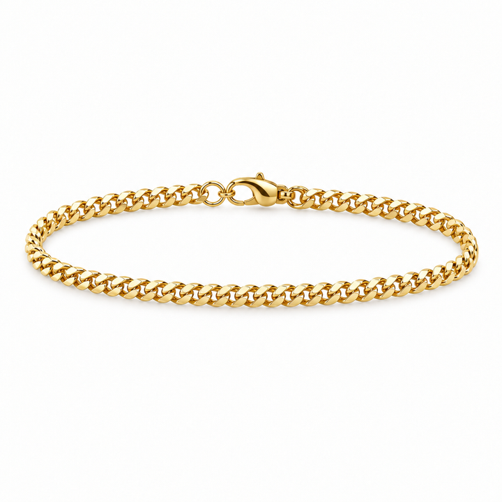 THEIAN Cuban Link Bracelet — 3mm