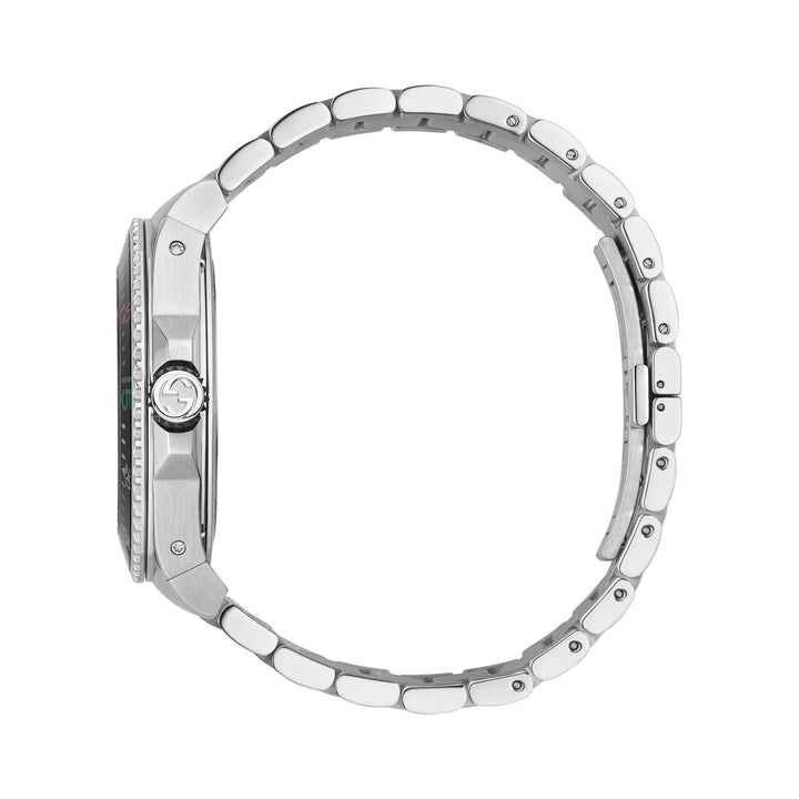 Gucci Dive 45mm — Kingsnake Black Dial, Steel | YA136218