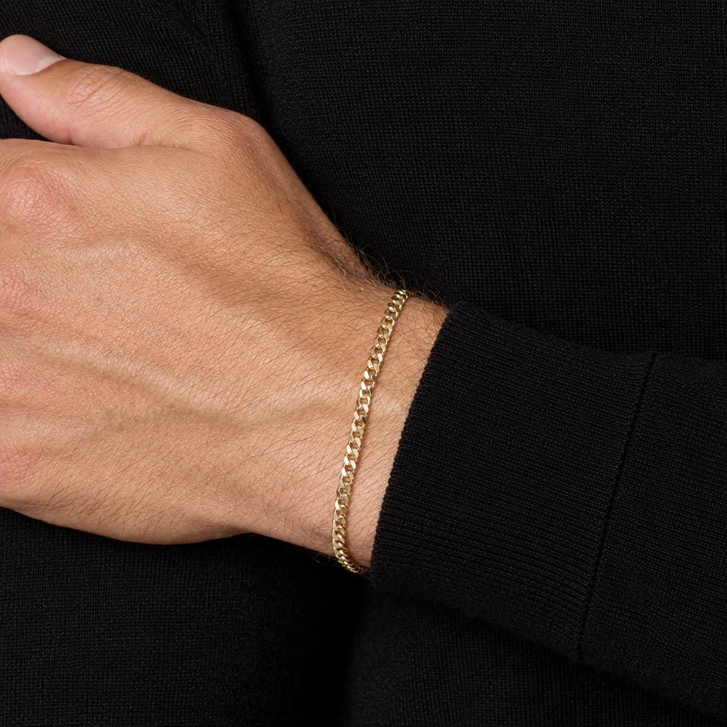 THEIAN Cuban Link Bracelet — 3mm