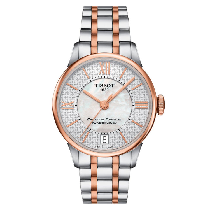Tissot Chemin Des Tourelles Automatic — Rose-Gold Two-Tone | T0992072211802