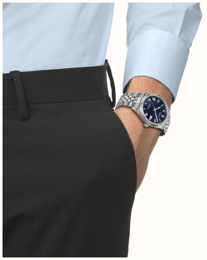 Tissot Ballade COSC Powermatic 80 — Blue Dial | T1564081104300