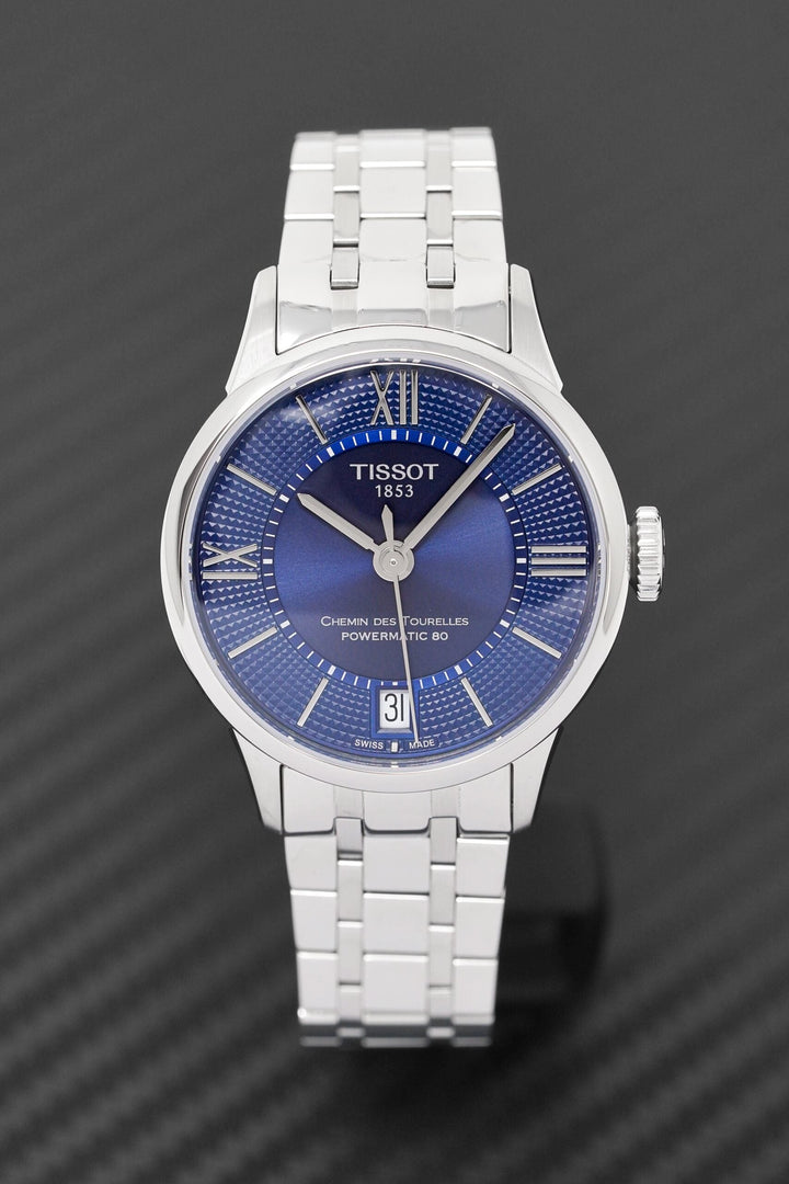 Tissot Chemin Des Tourelles Powermatic 80 — Blue | T0992071104800