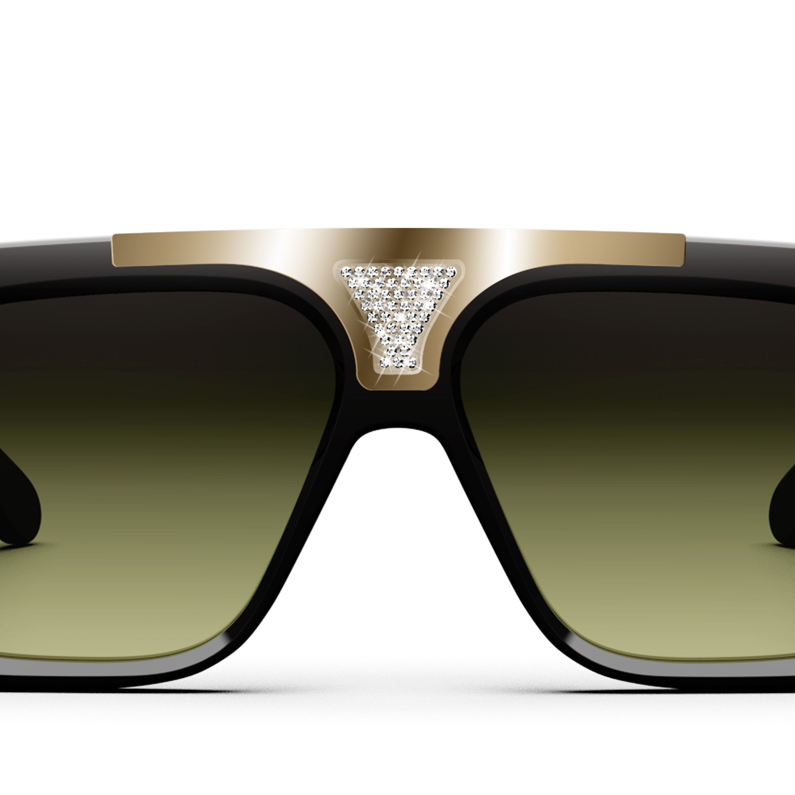 定価11万 新品 CAREERING GLASS OF DIAMOND GOD Zeus Diamond Sunglasses – THEIAN