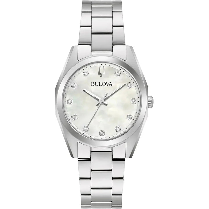 Bulova Surveyor Women's — Mother-of-Pearl, Diamond Dial | 96P228