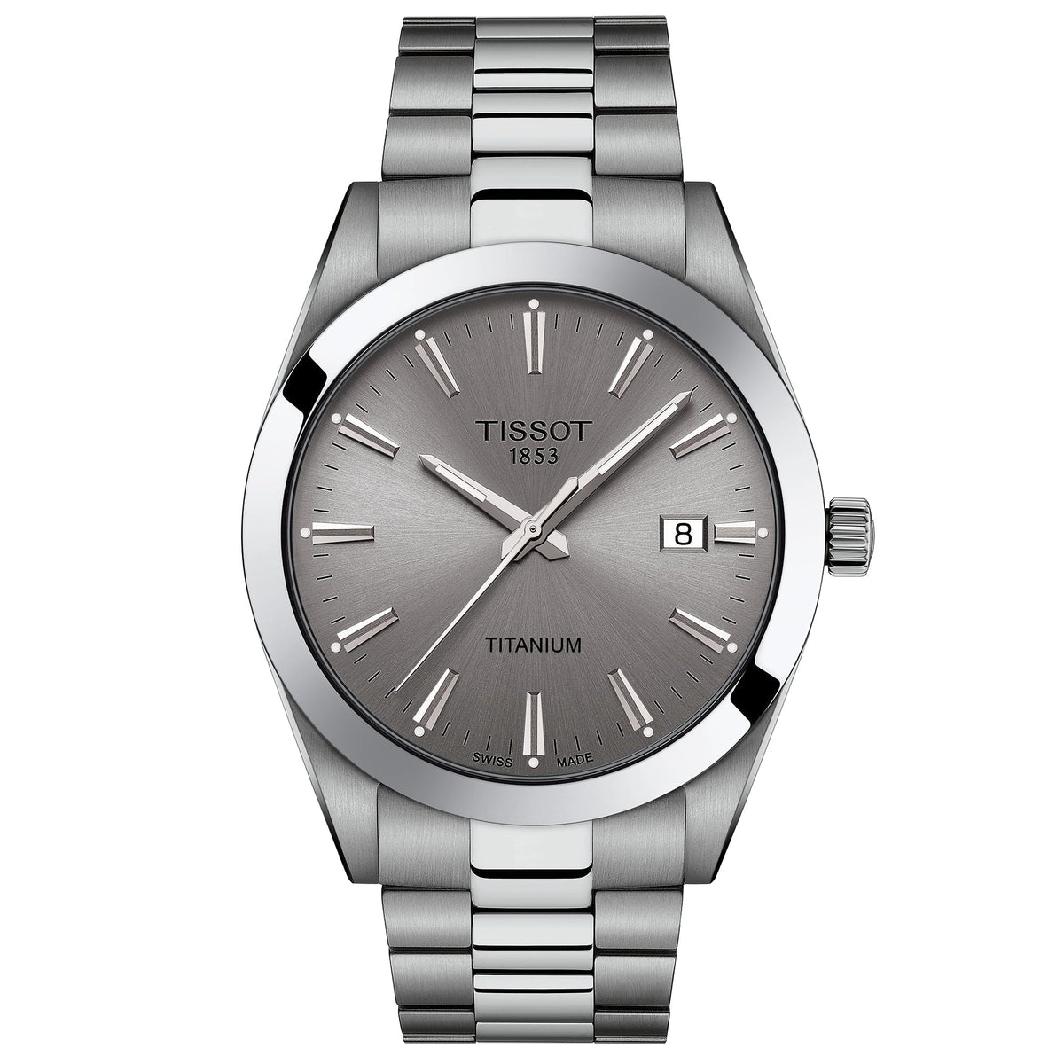 Tissot Gentleman Titanium 40mm — Grey Dial | T1274104408100