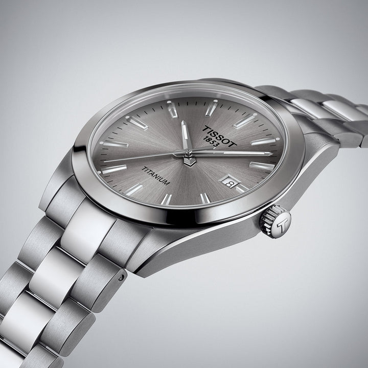 Tissot Gentleman Titanium 40mm — Grey Dial | T1274104408100