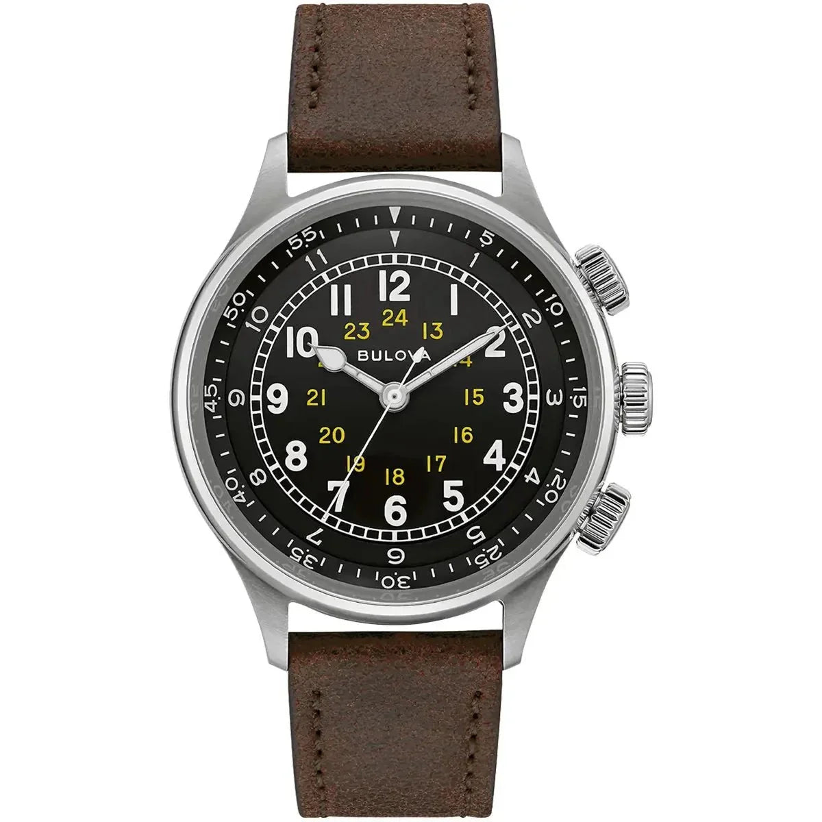 Bulova Archive A-15 Pilot Automatic — Black Dial | 96A245