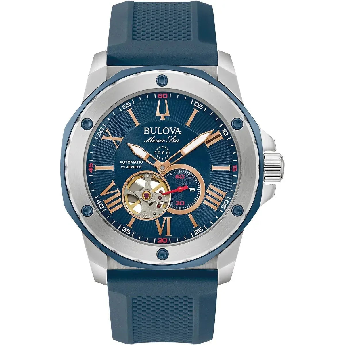 Bulova Marine Star Automatic — Blue Dial | 98A282