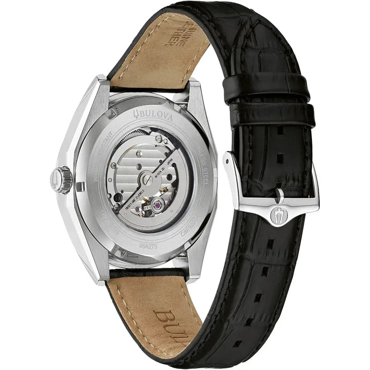 Bulova Surveyor Automatic Open-Heart — Black | 96A273