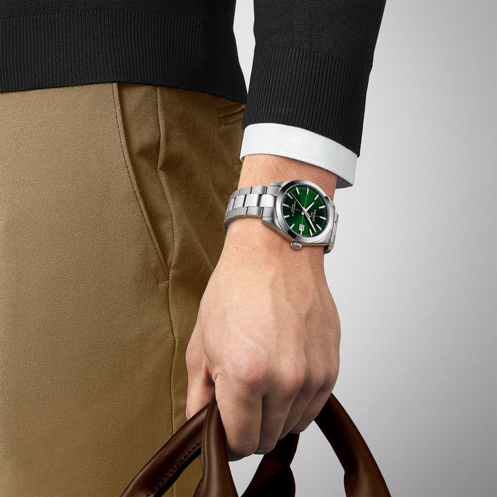 Tissot Gentleman Powermatic 80 Silicium — Green Dial | T1274071109101