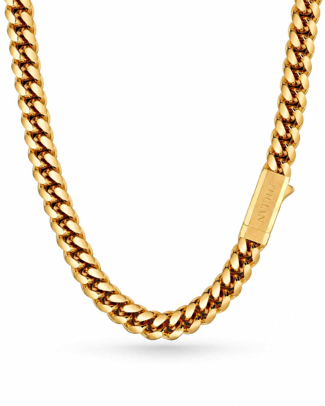 THEIAN Cuban Chain — Gold · 5mm — 18k gold over sterling silver · 5mm