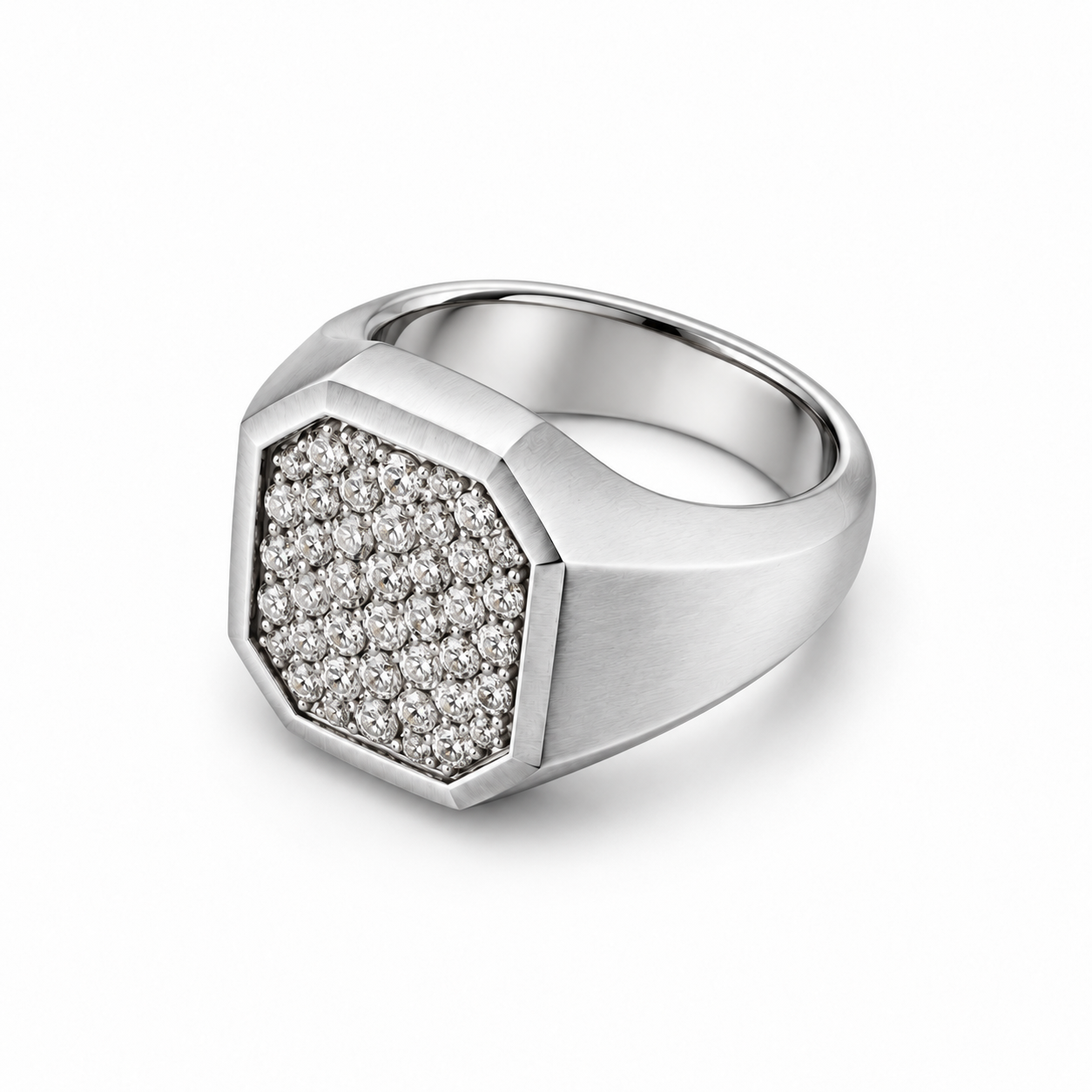 Sovereign Signet — White Diamond