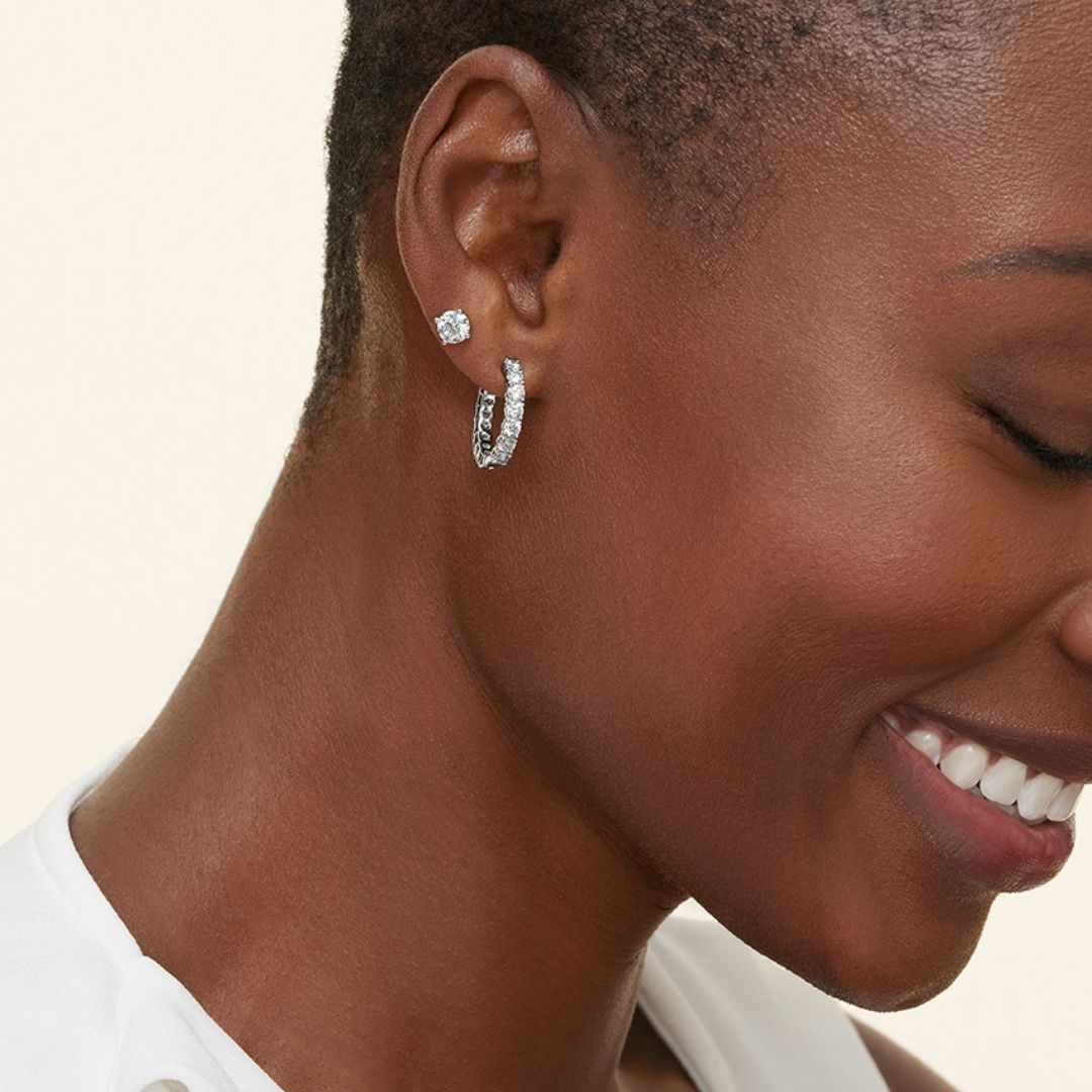 .55 ctw. Lab Grown Diamond Stud Earrings