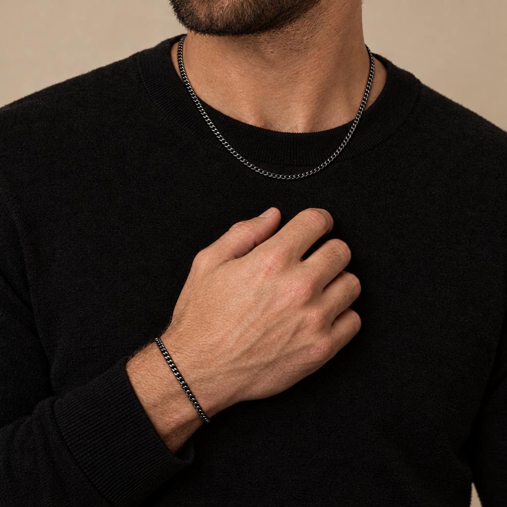 THEIAN Cuban Link Bracelet — 3mm