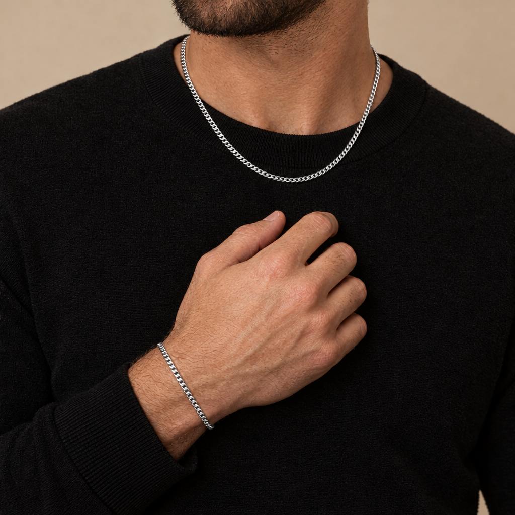 THEIAN Cuban Link Bracelet — 3mm