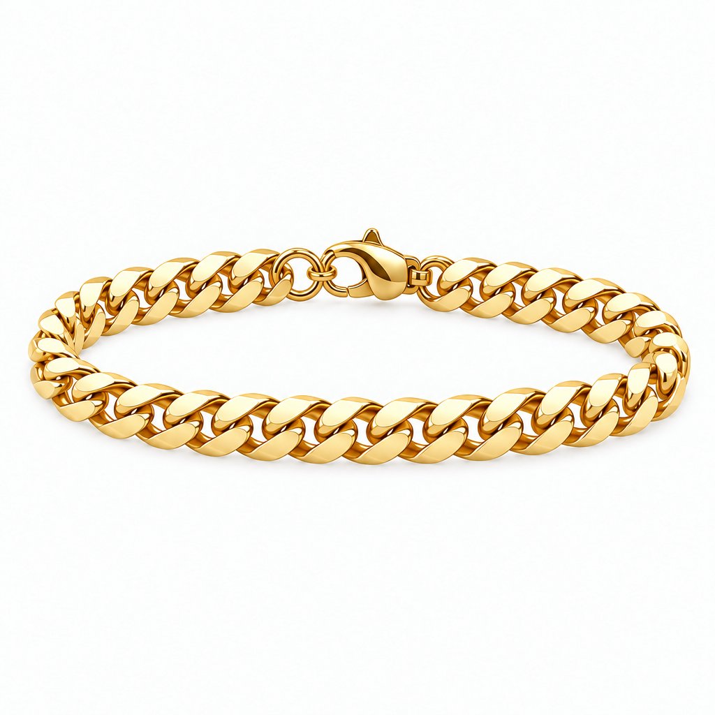 THEIAN Cuban Link Bracelet — 7mm
