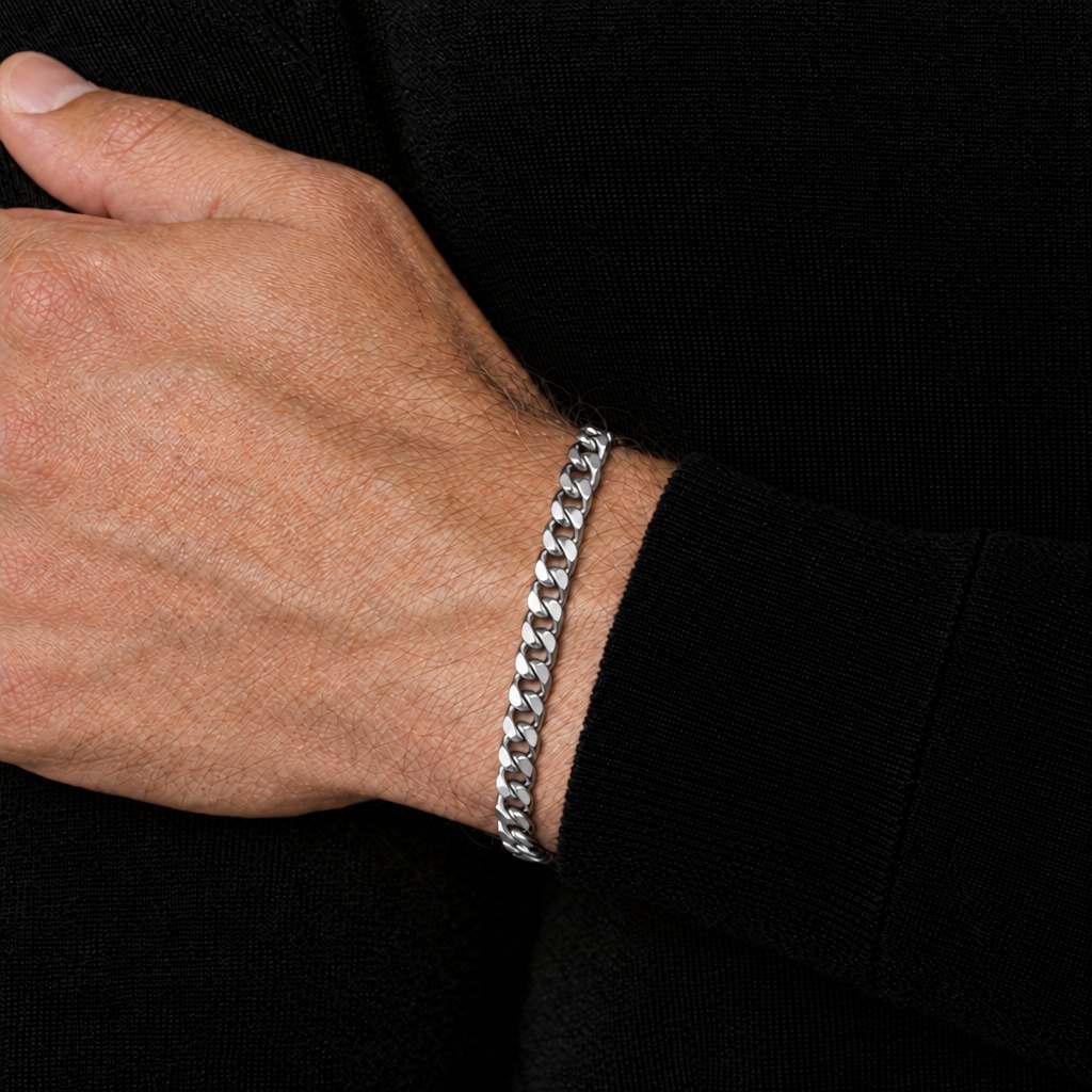 THEIAN Cuban Link Bracelet — 7mm