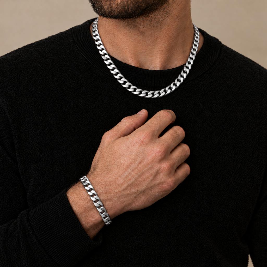 THEIAN Cuban Link Bracelet — 7mm