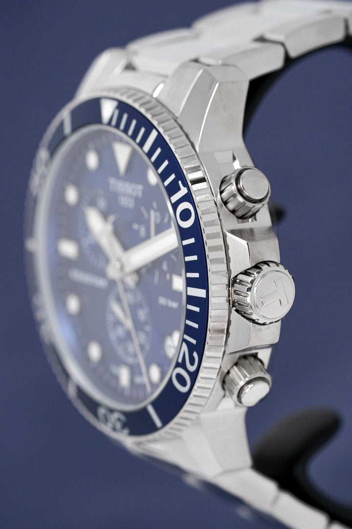 Tissot Seastar 1000 Chronograph — Blue Dial | T1204171104100