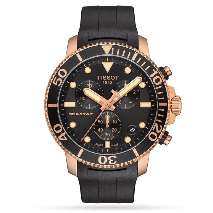 Tissot Seastar 1000 Chronograph — Rose-Gold Tone | T1204173705100