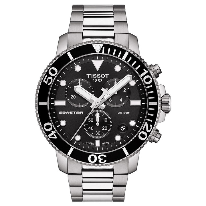 Tissot Seastar 1000 Chronograph — Black Dial | T1204171105100